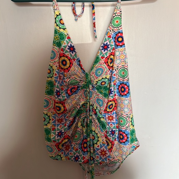 Kiki The Brand Mosaic Tile Butterfly Top - Picture 2 of 4